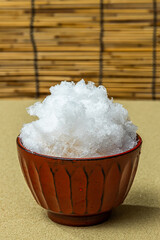 かき氷　asian  type of epidemic shaved ice