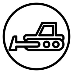 bulldozer icon