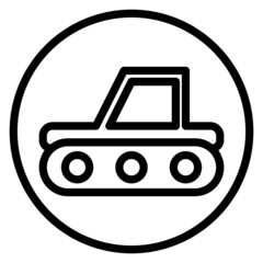 bulldozer icon