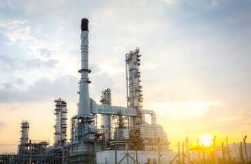 Oil and Gas Industrial zone,The equipment of oil refining