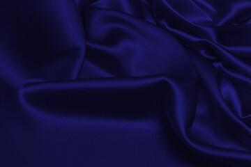 Purple silk or satin luxury fabric texture can use as abstract background.