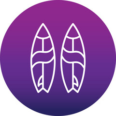 Surfboard Icon 
