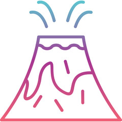Volcano Icon 