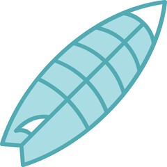 Surf Board Icon 