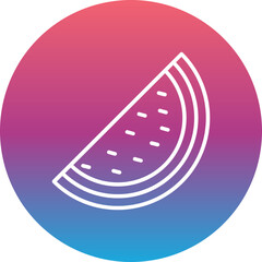 Watermelon Icon 