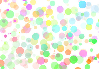 circle abstract shape pattern with multiple colour soft abstract background
