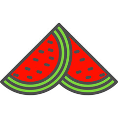 Watermelon Icon 