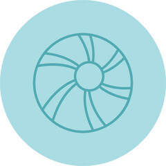 Beach Ball Icon 