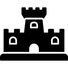 Sand Castle Icon 