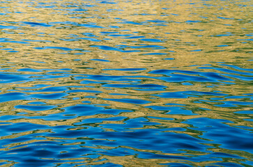 Sea surface as a background