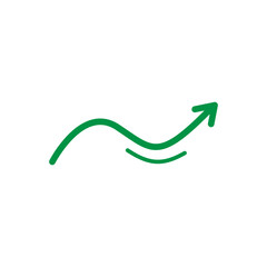 green Vector arrow. green  Arrows icon. green  Arrow vector icon.