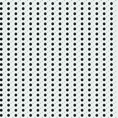 Square seamless background pattern from geometric shapes are different sizes and opacity. The pattern is evenly filled with small black warning symbols. Vector illustration on white background