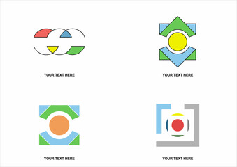 Illustration of business logotype cryptocurrency. Vector design logo finance and e-commerce.virtual money abstract icon