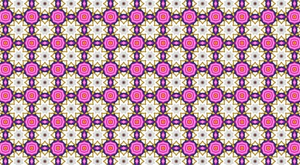 Seamless bandhani border design