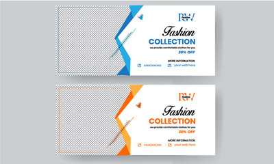 facebook cover, facebook banner template