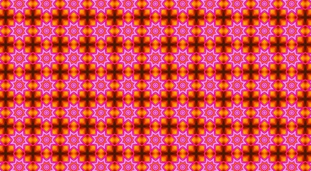 Seamless bandhani border design