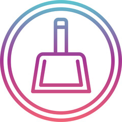Obraz premium Dustpan Icon 