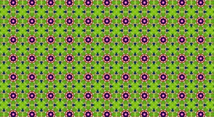 Seamless bandhani border design