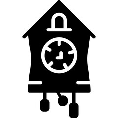 Cuckoo Clock Icon 
