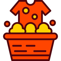 Washing Clothes  Icon 