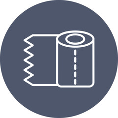 Toilet Paper Icon 