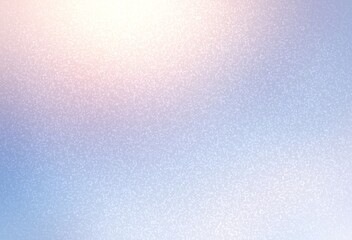 Winter day light blue airy empty textured background decorated small crystals. Frosted glass. Bright sunshine.