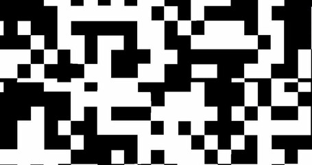 Abstract black and white checkered background.  - Powered by Adobe