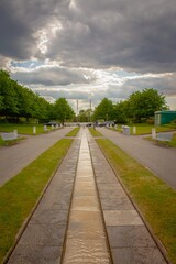road in the park