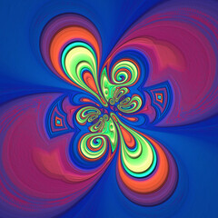 Creative colors ornament abstract texture details