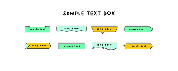 simple text box vector for website symbol icon presentation