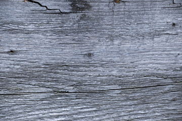 Weathered wooden background in closeup