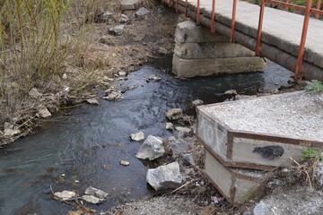 old abandoned factory