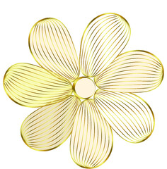 roślina kwiat liście złoty deseń tekstura pattern - obrazy, fototapety, plakaty