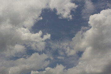 Beauty cloud in blue sky
