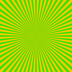 Sunburst, starburst radial and radiating lines, stripes