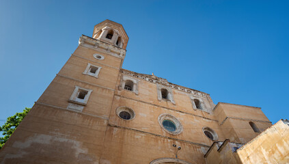 Church of Santa Maria, Mahon, Menorca, Spain. It was built between 1748 and 1771