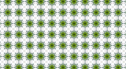 Seamless traditional Asian paisley border design