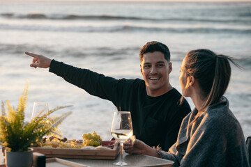 Atardecer en la playa, Camper life, Van life