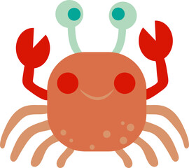 Cartoon Crab Icon