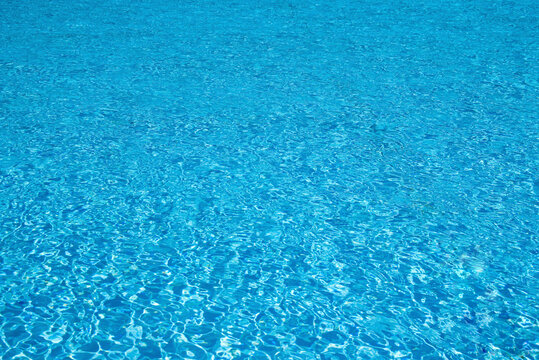 Swimming Pool Water Front View, Summer Vibes