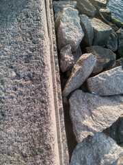 stone texture cobblestone cobblestone portuguese street path city building house tree house beautiful beauty short wall rio de Janeiro botafogo urca