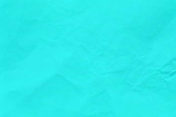 Blue crumpled paper background texture
