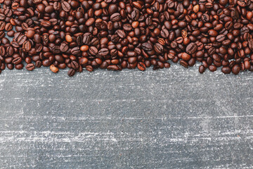 roasted coffee beans, can be used as a background.	
