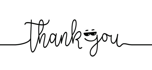 Drawing slogan thank you. Vector line pattern. Thanks Quotes. Thank you for ...