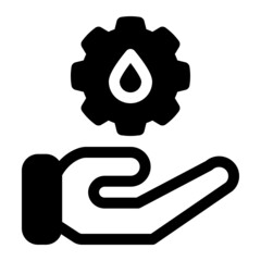 investment glyph icon