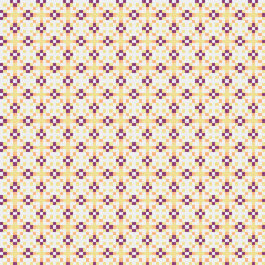 Abstract Cross Pattern generative computational art illustration