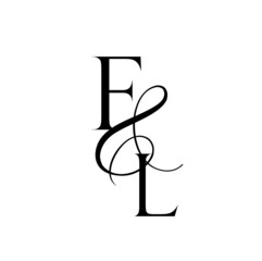 lf, fl, monogram logo. Calligraphic signature icon. Wedding Logo Monogram. modern monogram symbol. Couples logo for wedding