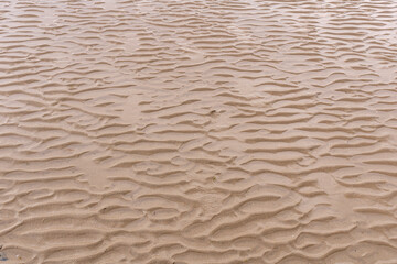 Fototapeta na wymiar Beautiful sea sand background. Sand texture. Ireland