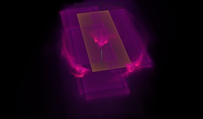 Sfondo frattale rosa