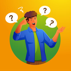 confused man thinking ask
